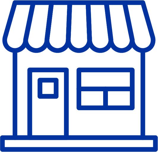 downtown shop icon